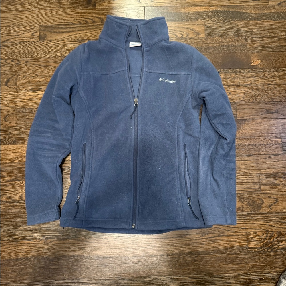 Columbia Navy Fleece Jacket